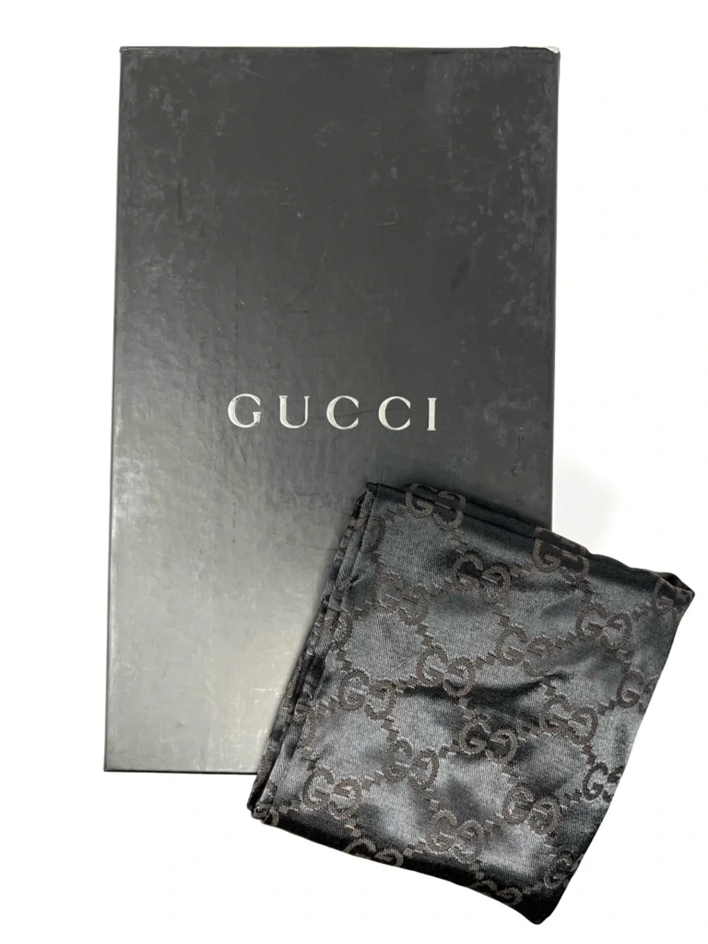 NEW Vintage Gucci 90s Y2K Horsebit Loafers Shoes Black Suede Leather Chunky 7.5 - Picture 2 of 12